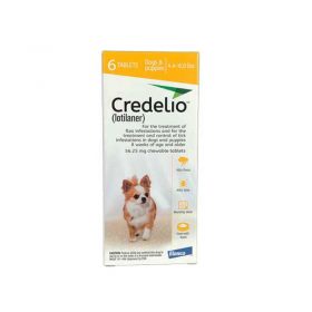 Credelio for Dogs 2.86-5.51 lbs (1.3-2.5 kg)