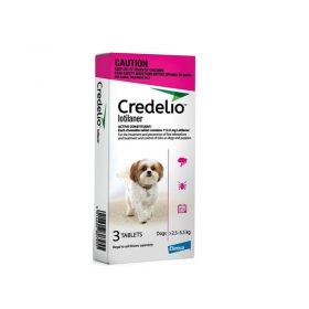 Credelio for Dogs 6.1-12 lbs (2.5-5.5 kg)