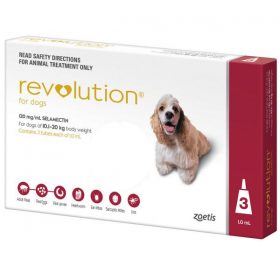 Revolution Topical Solution For Dogs 20.1-40 lbs (10.1-20 kg)