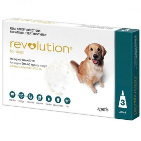 Revolution Topical Solution For Dogs 40.1-85 lbs (20.1-40 kg)