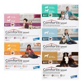 Comfortis for Dogs & Cats - 6 Tablets