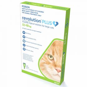 Revolution Plus Topical Solution for Cats 11.1-22 lbs (5.1-10 kg)