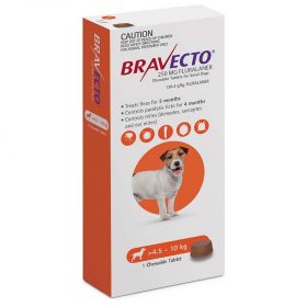 Bravecto Chews For Dogs 9.9-22 Lbs (4.5-10 Kg)