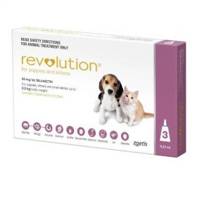 Revolution for Puppies & Kittens up to 5 lbs (up to 2.5 kg)