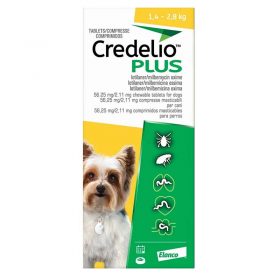 Credelio Plus for Dogs 4.4-6 lbs (1.4-2.8 kg)