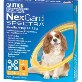 NexGard Spectra for Dogs 8.1-16 lbs (3.6-7.5 kg)