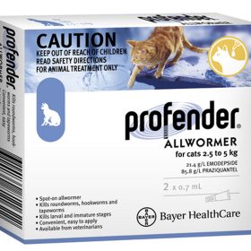 Profender Spot-On For Cats 5.5-11 lbs (2.5-5 kg)