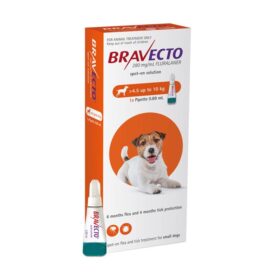 Bravecto Spot-On For Dogs 9.9-22 lbs (4.5-10 kg)