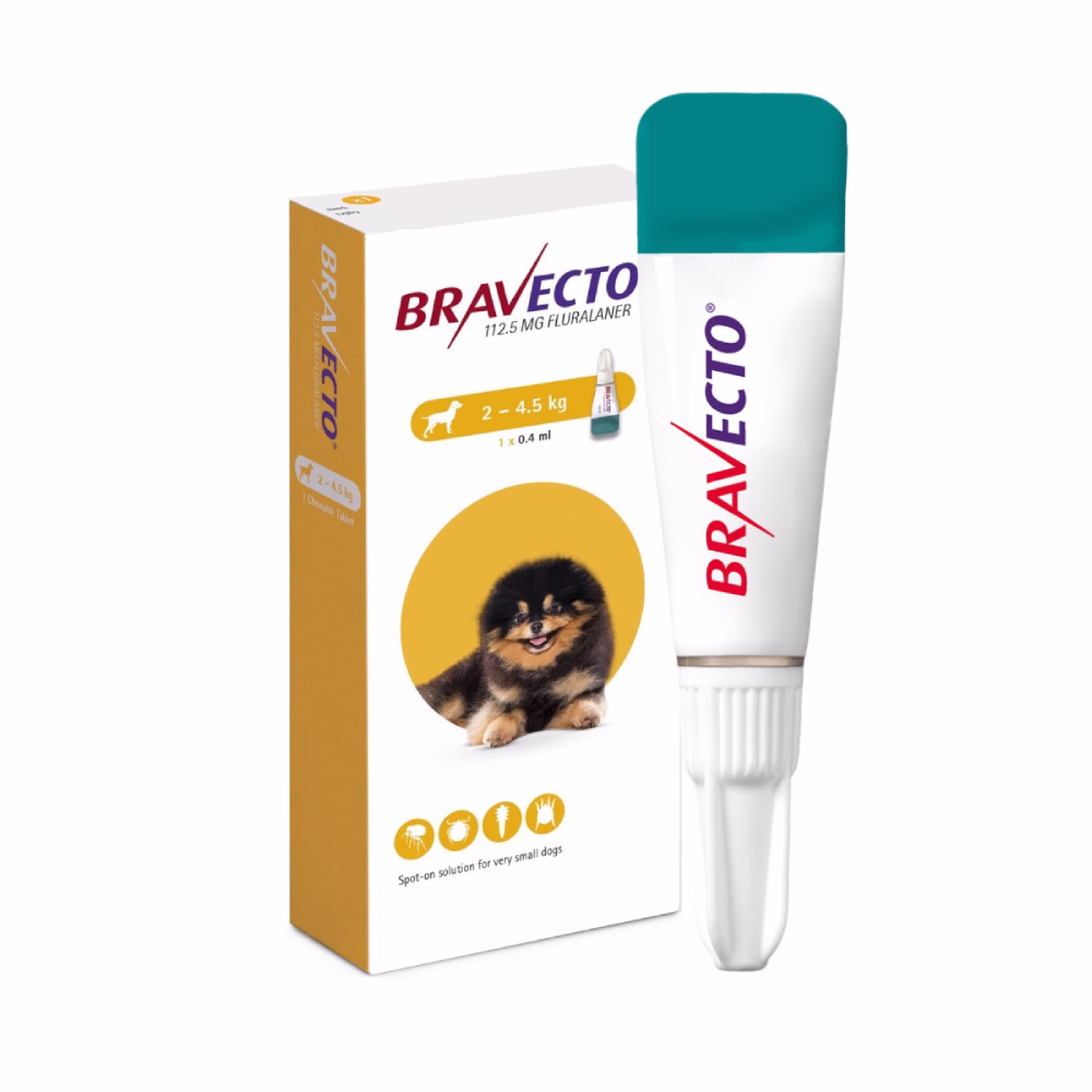 Bravecto topical for dogs 4.4-9.9 lbs uk