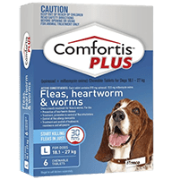 Comfortis Plus for dogs brands