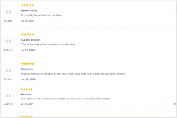 User Reviews and Veterinarian about Interceptor