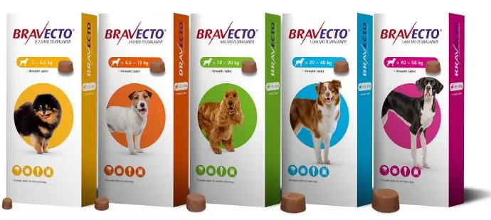 Bravecto products