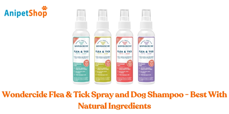 Wondercide Flea & Tick Spray and Dog Shampoo