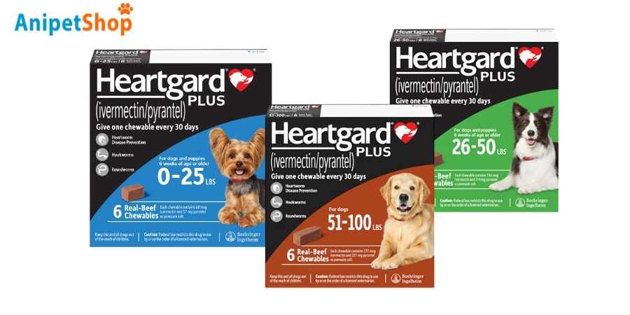 Anipet Shop - a reputable brand for selling heartworm medicines
