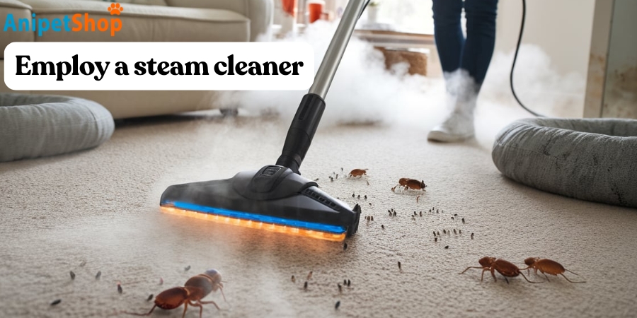 Employ a steam cleaner