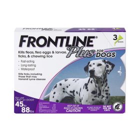 Frontline Plus for Dogs 45-88 Lbs (20-40 Kg)