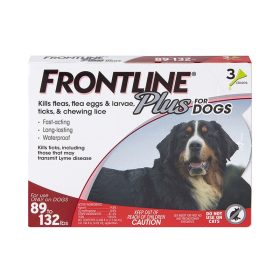 Frontline Plus for Dogs 89-132 Lbs (40-60 Kg)