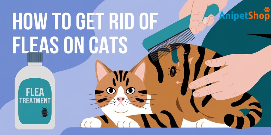 Get Rid of Fleas on Cats