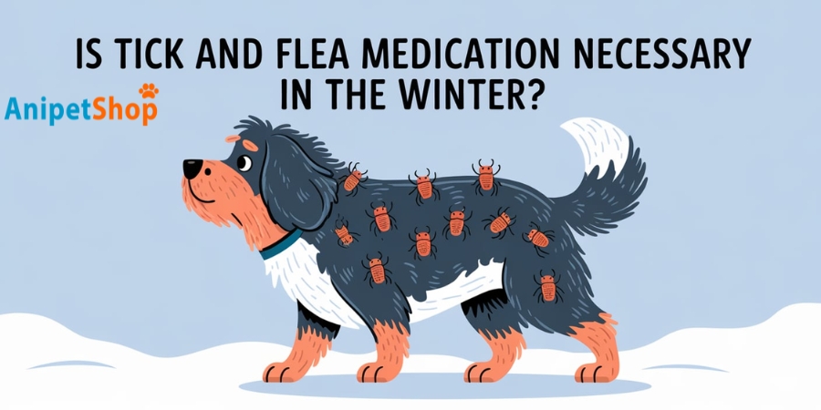 Dogs still need tick and flea medication in winter