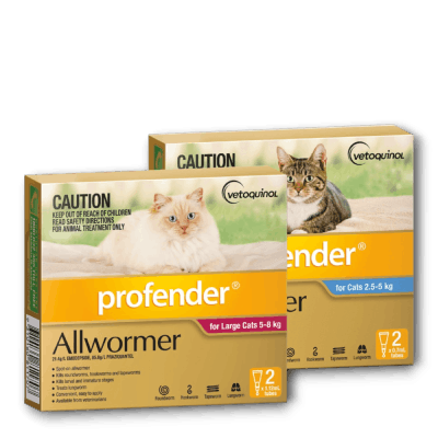 Profender for cats Category banner - Anipetshop