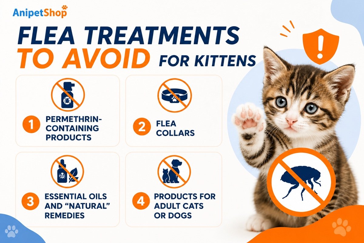flea treatments to avoid for kittens